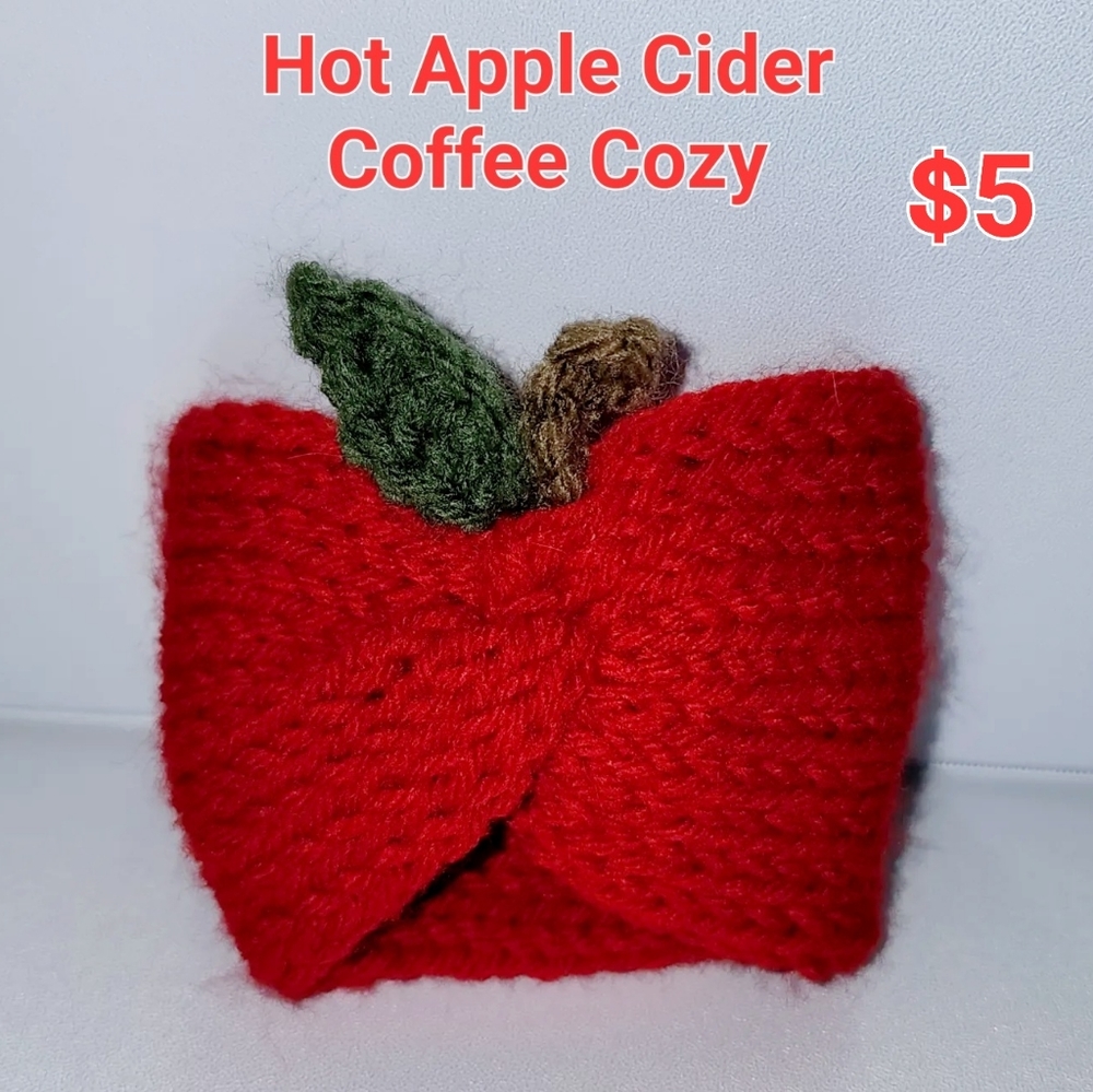 Apple or Pumpkin                       Coffee Cozies